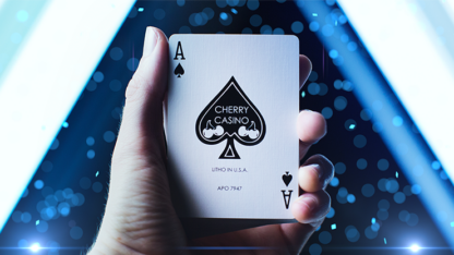 Cherry Casino Playing Cards (Tahoe Blue) by Pure Imagination Projects - Image 4