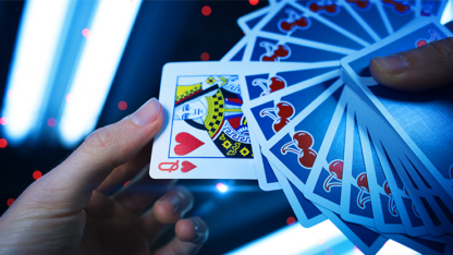 Cherry Casino Playing Cards (Tahoe Blue) by Pure Imagination Projects - Image 5