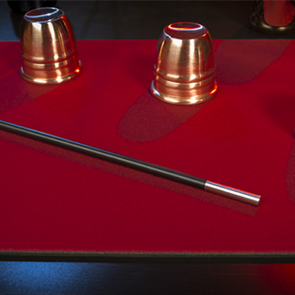 Standard Close-Up Pad 16X23 (Red) by Murphy's Magic Supplies - Trick