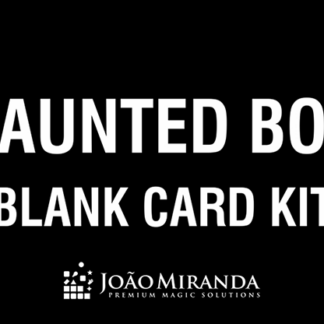 Blank Card Kit for Haunted Box by João Miranda - Trick
