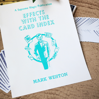 Effects with the Card Index by Mark Weston - Book