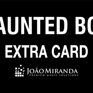 Haunted Box Extra Gimmicked Card (Blue) by João Miranda Magic - Trick