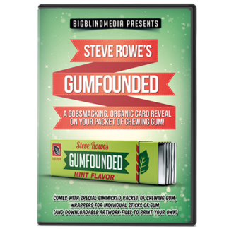 GUMFOUNDED (Online Instructions and Gimmick) by Steve Rowe - Trick