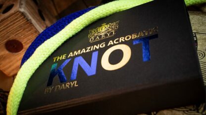 Amazing Acrobatic Knot with extra knot Blue and Yellow (Gimmicks and Online Instructions) by Daryl - Trick - Image 2