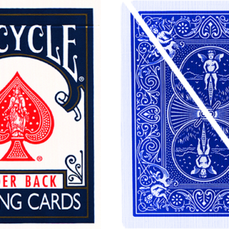 Split Pop Eyed Popper Deck Bicycle (Blue)