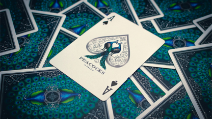 Limited Edition Peacocks Playing Cards by Rocsana Thompson - Image 4