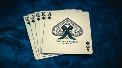 Limited Edition Peacocks Playing Cards by Rocsana Thompson - Image 5