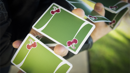 Cherry Casino (Sahara Green) Playing Cards by Pure Imagination Projects - Image 3