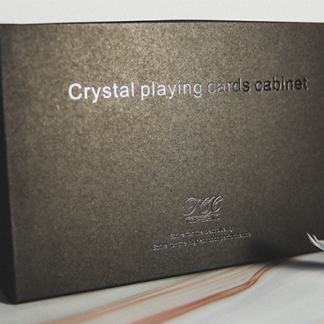 Crystal Playing Cards Cabinet by TCC - Trick