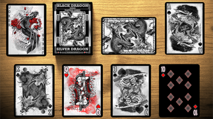 Silver Dragon (Standard Edition) Playing Cards by Craig Maidment - Image 2