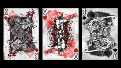 Silver Dragon (Standard Edition) Playing Cards by Craig Maidment - Image 4