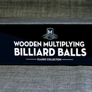 Wooden Billiard Balls (1.75" White) by Classic Collections - Trick