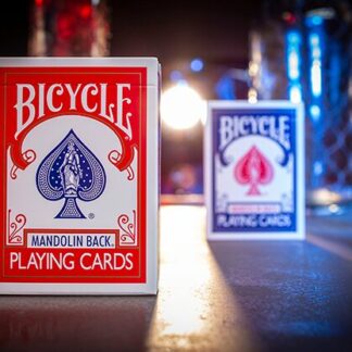 GT Speedreader Marked Deck Standard Version (Bicycle 809 Mandolin Red) Plus Online Effect