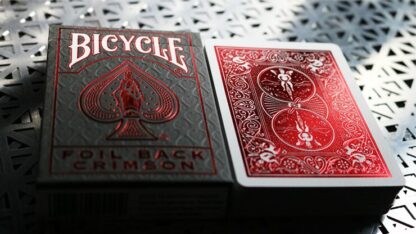 Bicycle Rider Back Crimson Luxe (Red) Version 2 by US Playing Card Co - Image 2