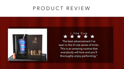 I-Lite Cup V2 (Red) by Victor Voitko (Gimmick and Online Instructions) - Trick - Image 4