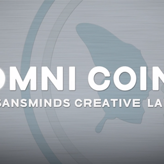 Omni Coin US version (DVD and  2 Gimmicks) by SansMinds Creative Lab - Trick