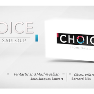 Choice (Gimmicks and Online Instructions) by Jerome Sauloup and Magic Dream - Trick
