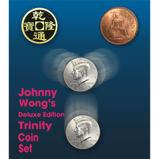 Deluxe Edition Trinity Coin Set (DVD) by Johnny Wong - Trick