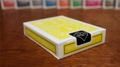 Bicycle Yellow Playing Cards by US Playing Cards Co - Image 2