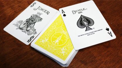Bicycle Yellow Playing Cards by US Playing Cards Co - Image 3