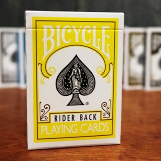 Bicycle Yellow Playing Cards by US Playing Cards Co