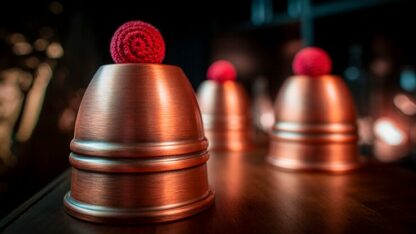 LEGEND Cups and Balls (Copper/Aged) by Murphy's Magic  - Trick - Image 4