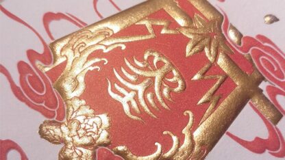 Sumi Kitsune Tale Teller (Craft Letterpressed Tuck) Playing Cards by Card Experiment - Image 2