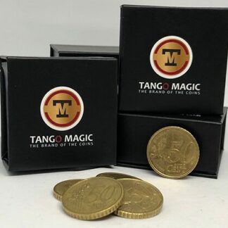 Perfect Shell Coin Set Euro 50 Cent (Shell and 4 Coins E0091) by Tango Magic - Trick