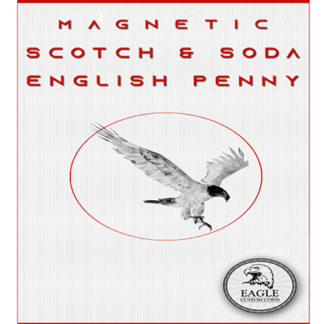 Magnetic Scotch and Soda English Penny by Eagle Coins - Trick