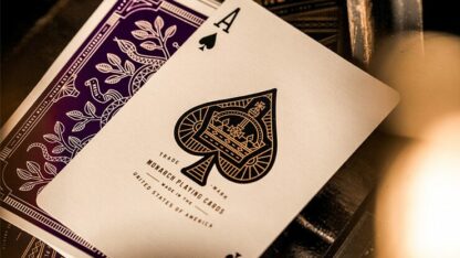 Monarch Royal Edition (Purple) Playing Cards by theory11 - Image 4