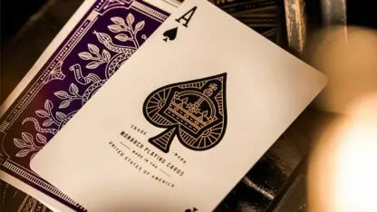 Monarch Royal Edition (Purple) Playing Cards by theory11 - Image 4