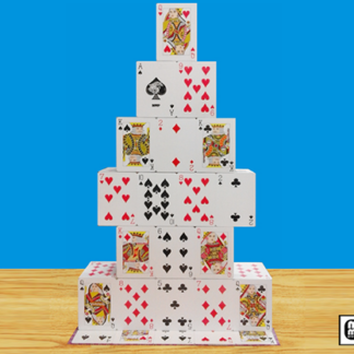 RISING CARD CASTLE by Mr. Magic - Trick