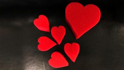 Sponge Heart Set (Red) by Goshman - Image 2