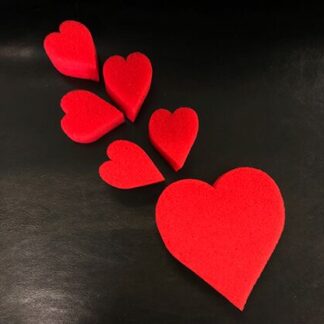 Sponge Heart Set (Red) by Goshman