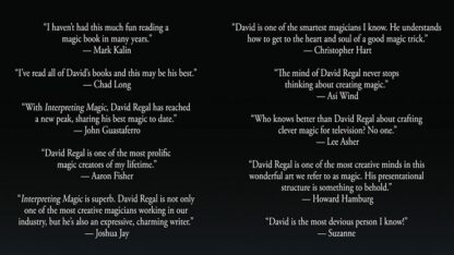 Interpreting Magic by David Regal - Book - Image 2