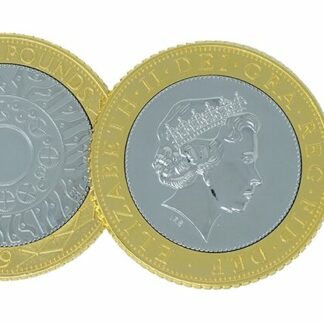 JUMBO £2 (pound sterling) coin - Trick