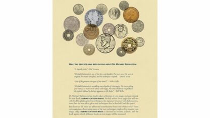 Rubinstein Coin Magic (Hardbound) by Dr. Michael Rubinstein - Book - Image 2