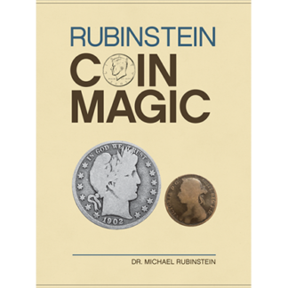 Rubinstein Coin Magic (Hardbound) by Dr. Michael Rubinstein - Book