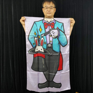Character Silk (Magician) 35 X 43  by JL Magic - Trick