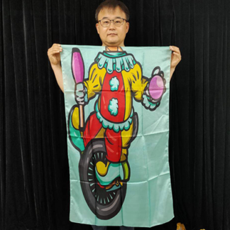 Character Silk (Clown) 35 X 43  by JL Magic - Trick