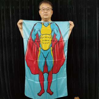 Character Silk (Super Boy) 35 X 43  by JL Magic - Trick