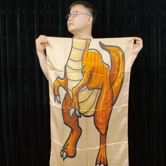 Character Silk (Dinosaur) 35 X 43  by JL Magic - Trick
