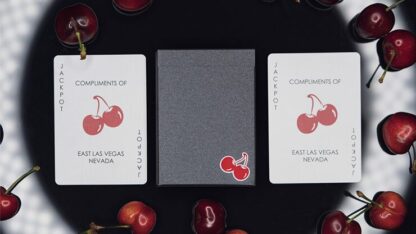 Cherry Casino House Deck Playing Cards True Black (Black Hawk)  by Pure Imagination Projects - Image 2
