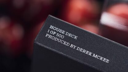 Cherry Casino House Deck Playing Cards True Black (Black Hawk)  by Pure Imagination Projects - Image 3
