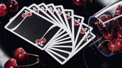 Cherry Casino House Deck Playing Cards True Black (Black Hawk)  by Pure Imagination Projects - Image 5