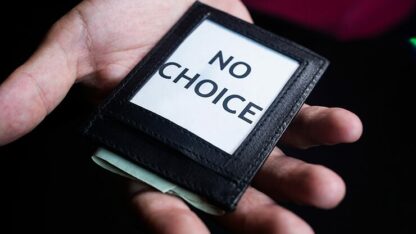 No Choice Wallet (Gimmick and Online Instructions) by Tony Miller and Mark Mason - Trick - Image 3