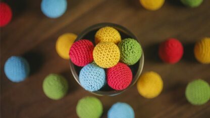 Crochet Ball Set (Blue) by TCC - Image 2