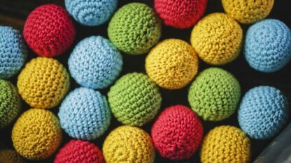 Crochet Ball Set (Blue) by TCC - Image 5