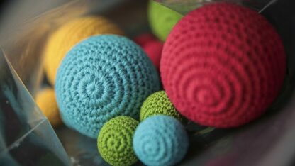 Final Load Crochet Ball (Green) by TCC - Image 3