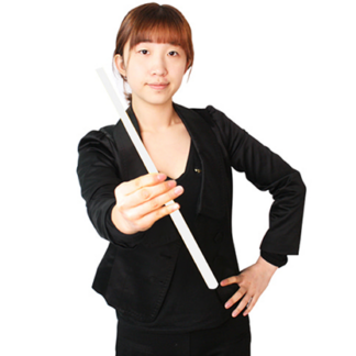 Appearing & Vanishing Wand (White) by JL Magic - Trick